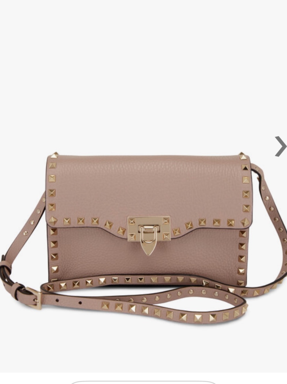 Valentino Garavani Poudre Rockstud Small Shoulder Bag